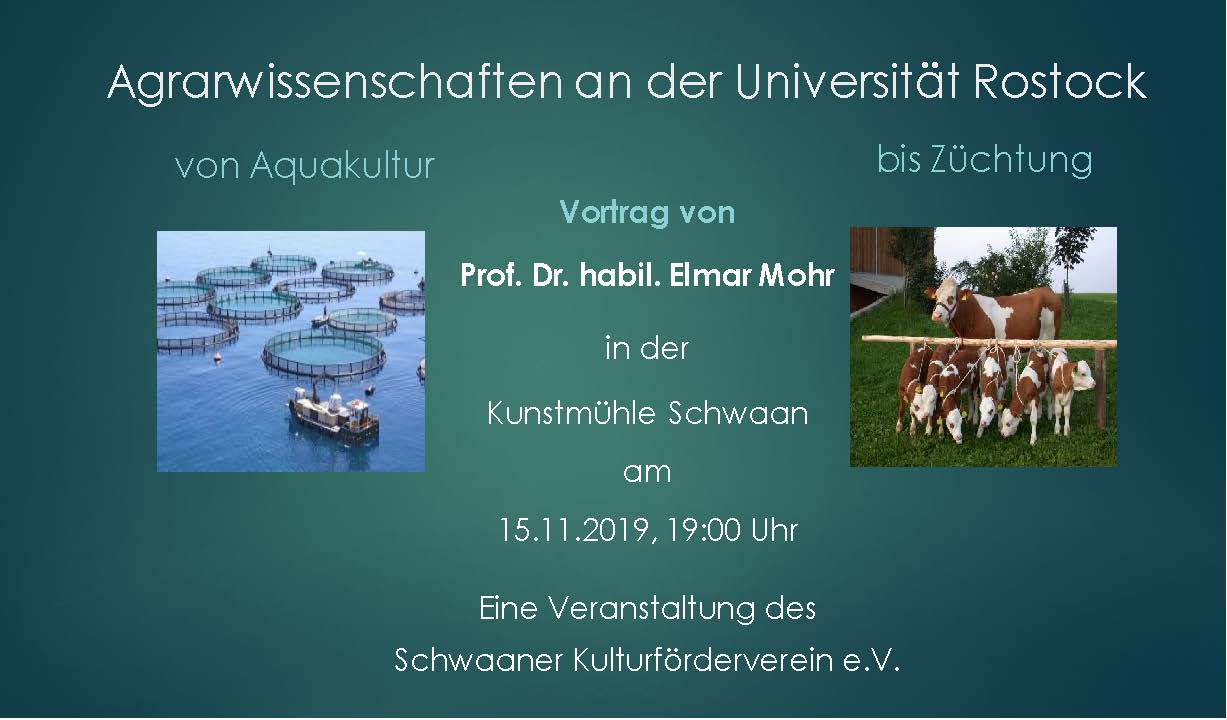 Agrarwissenschaften an der Uni Rostock